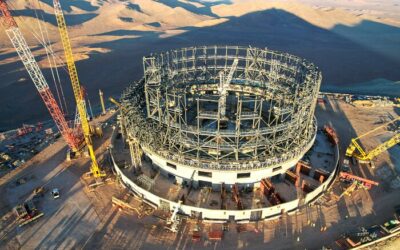 L’Extremely Large Telescope de l’ESO à la moitié de sa construction