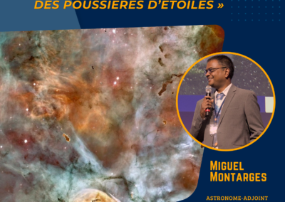 Évènement – Conférence de Miguel Montarges – 13 mai